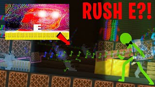 AvM Shorts Episode 35 Note Block Concert  Rush E Fight Scene [upl. by Nuawed324]