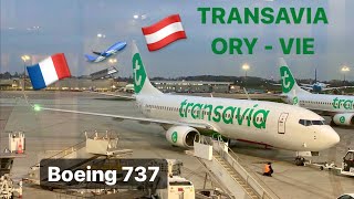 Transavia TO4288  🇫🇷 Paris Orly ORY  Vienna VIE 🇦🇹  Boeing 737  800  Economy [upl. by Galloway]