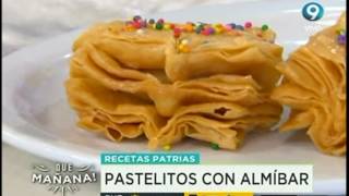 Recetas patrias Pastelitos con almíbar [upl. by Norris770]