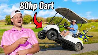 Motor Swapped Golf Cart Reckless Golfing 5 [upl. by Esinel]