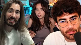 Moistcr1tikal reacts to HasanAbi Defends Pokimane [upl. by Gninnahc]