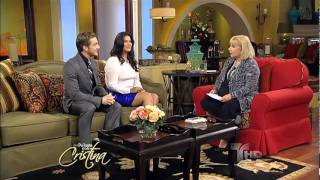 Palante con Cristina  Entrevista a Eugenio Siller y Litzy  Telemundo [upl. by Thorbert246]