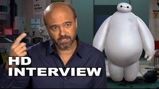 Big Hero 6 Scott Adsit quotBaymaxquot Behind the Scenes Movie Interview  ScreenSlam [upl. by Lull769]