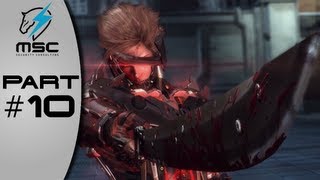 Lets Play Metal Gear Rising Revengeance Part 10 Let er Rip [upl. by Hepza]