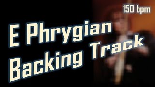 E Phrygian Dominant Backing Track [upl. by Naitsirc]