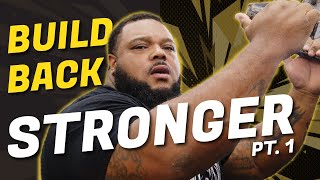 BUILD BACK STRONGER PT 1 💪  Julius Maddox  The Road Back to 800 [upl. by Eylsel]