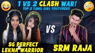 Lekha Warrier amp SG Perfect Gaming Vs SRM Gaming 1 Vs 2 OP Gameplay [upl. by Ekud886]