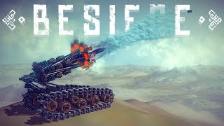 Besiege Best Creations  The ULTIMATE Steam Cannon  Realistic Gliders amp More  Besiege Gameplay [upl. by Anilehs]