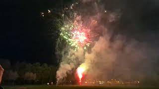 Vuurwerk Show  Paas Kermis Enschede 2024 [upl. by Adnawot519]