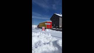 situation de crise NEIGE Mini reportage 30 octobre 2018 Col du Pertuis en Haute Loire [upl. by Nico]