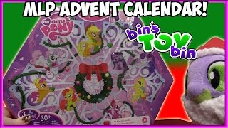 Opening the ENTIRE My Little Pony Advent Calendar From 2011  Bins Toy Bin [upl. by Gemperle]