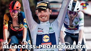 PROJECT VUELTA  SKJELLYS RIDE INTO THE WHITE JERSEY  LIDLTREK  ALL ACCESS [upl. by Libys452]