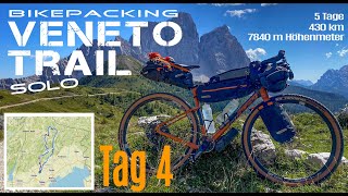 Veneto Trail solo 2023  Tag 4  Gravel Bikepacking mit Drohne [upl. by Dnarud]