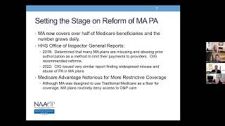 NAAOP Webinar Challenging Medicare Advantage Denials [upl. by Notlil]