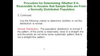 Statistics  Assessing Normality [upl. by Newell893]