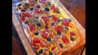 Focaccia barese al pomodoro [upl. by Grethel]