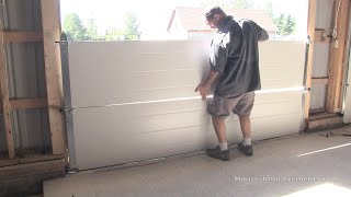 How To Install A Garage Door [upl. by Lekar]