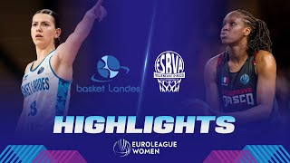 Basket Landes v Villeneuve dAscq LM  Gameday 13  Highlights  EuroLeague Women 202324 [upl. by Nivrem]