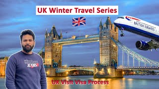 UK Travel Vlog  Uk Visit Visa  London First Day [upl. by Murdocca521]