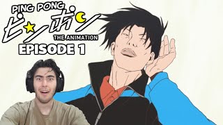 WaitTHIS IS GOOD  Ping Pong The Animation Ep 1  REACTION [upl. by Essie]