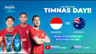 THE DERBY S2 EPS 24 LIVE REACTION TIMNAS  INDONESIA VS AUSTRALIA [upl. by Ataner920]