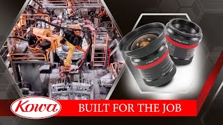 KOWA RUGGEDIZED CMOUNT LENSES FOR HIGH VIBRATION AND SHOCK ENVIRONMENTS [upl. by Nela]