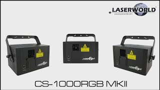 Laserworld CS1000RGB MKII show laser light  Laserworld [upl. by Lemmuela]