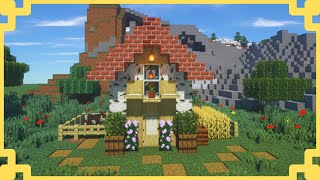 Minecraft  How to Build a Small Birch Starter House for Beginners [upl. by Diandra712]