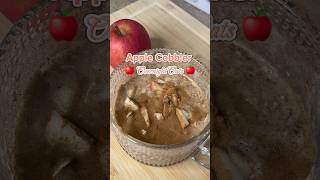 Apple Cobbler Overnight Oats overnightoats fitnessjourney momweightloss moms breakfast [upl. by Atnuahc]