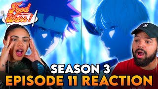 FIRST SEAT vs SOMA  Food Wars Season 3 Episode 11 Reaction [upl. by Aenet]