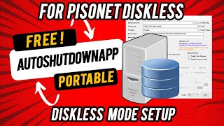 Free Portable Autoshutdown App Diskless Setup [upl. by Adnohsed]