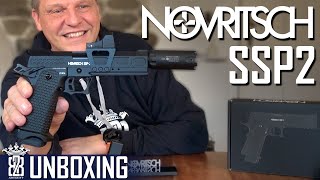 Novritsch SSP2 GBB Pistole Unboxing  Airsoft Deutsch [upl. by Ecnal]