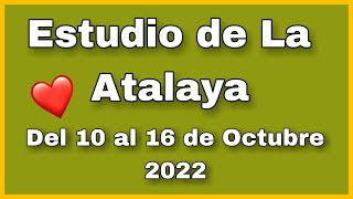 ESTUDIO DE LA ATALAYA DE ESTA SEMANA  RESPUESTAS  30 DE DICIEMBRE 2023 [upl. by Eciral]