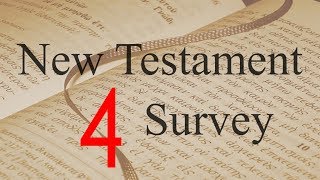 New Testament Survey  04 Intertestamental Background [upl. by Enomal]