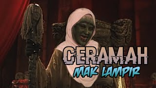 Ceramah mak lampir❗Duhcantiknya mak lampir [upl. by Eetnuahs563]