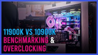 Overclocking i910900k to 59GHZ with EKWB TEC Thermal Electric Cooler and comparing to i911900k [upl. by Toms]