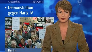 Tagesschau vor 20 Jahren 02102004  Susanne Daubner [upl. by Nyrmac10]