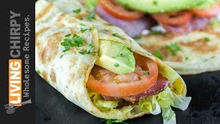 How to make a LowCarb Breakfast Burrito [upl. by Ahsoj986]