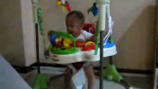 Fisher Price Rainforest Jumperoo [upl. by Hogarth246]