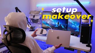 Setup Makeover 🎮✨  Macbook Air M3 Laptop Epomaker P75 Keyboard amp Docking Station Unboxing  ASMR [upl. by Luar]