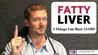 FATTY LIVER 5 Things You MUST Avoid  NAFLD  2024 [upl. by Esorrebma]