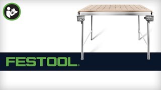 Festool MFT3 Portable Workbench  Setup and Applications [upl. by Petr798]