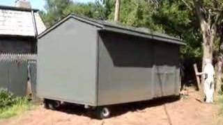 How To Move A Storage Shed [upl. by Rabkin]