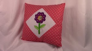 Pillow Slipcover  The Sewing Room Channel [upl. by Felty]