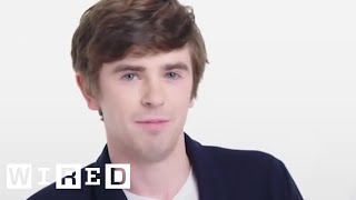 Freddie Highmore Tries His Best to Speak Arabic [upl. by Atiekan570]