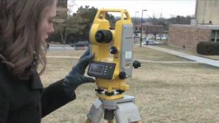 How to Use a Digital Theodolite  Part 1 of 2 [upl. by Martsen]