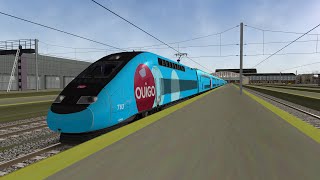 OUIGO TGV DASYE CABRIDE MARSEILLE STCHARLES  AVIGNON TGV ORTS [upl. by Geddes755]