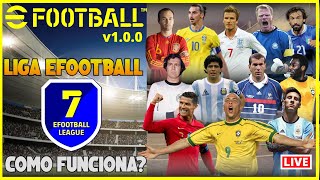 🏆Como funciona a Liga Efootball Divisões Online Efootball 2022 [upl. by Anael]