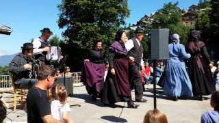 Danse Monfarine Piémontaise Accordeon Valloire Valmeinier Traina Patin Lionel Belluard Arthur [upl. by Buseck]