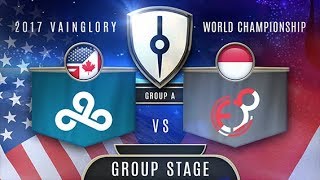 Elite8 SEA VS Cloud9 NA  Razer 2017 Vainglory World Finals  Group Stage [upl. by Gaves]